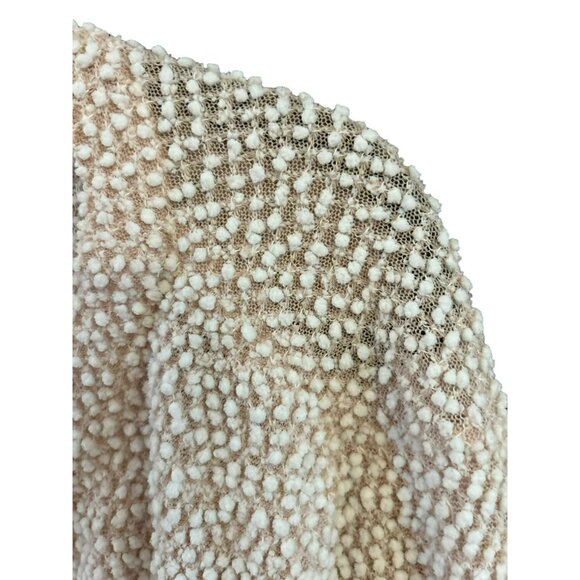 Calvin Klein Womens Beige Textured Sweater Faux Undershirt Plus Size Casual Work - Picture 4 of 5